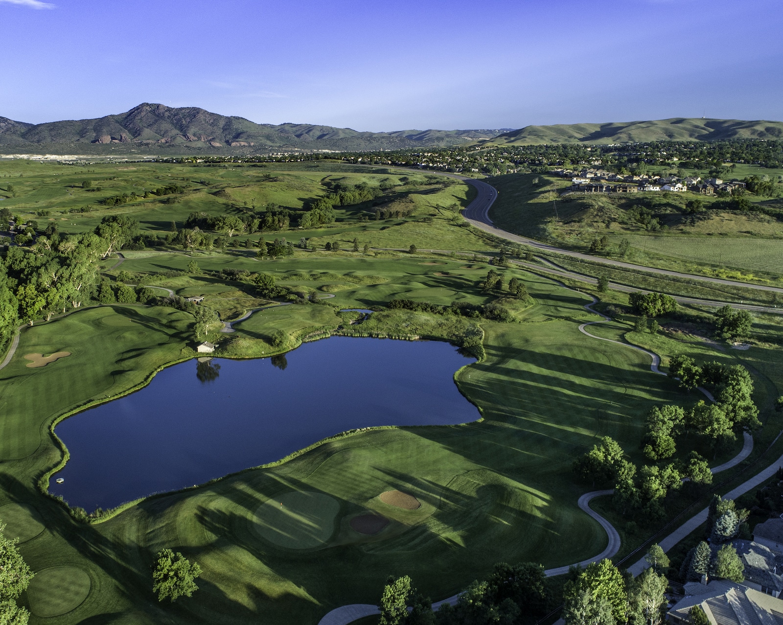 Fox Hollow Meadows Golf Course Hole 2 Lakewood CO