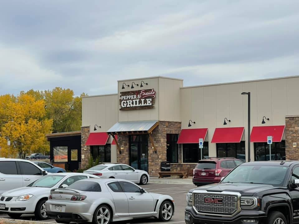 View of restaurant from the parking lot