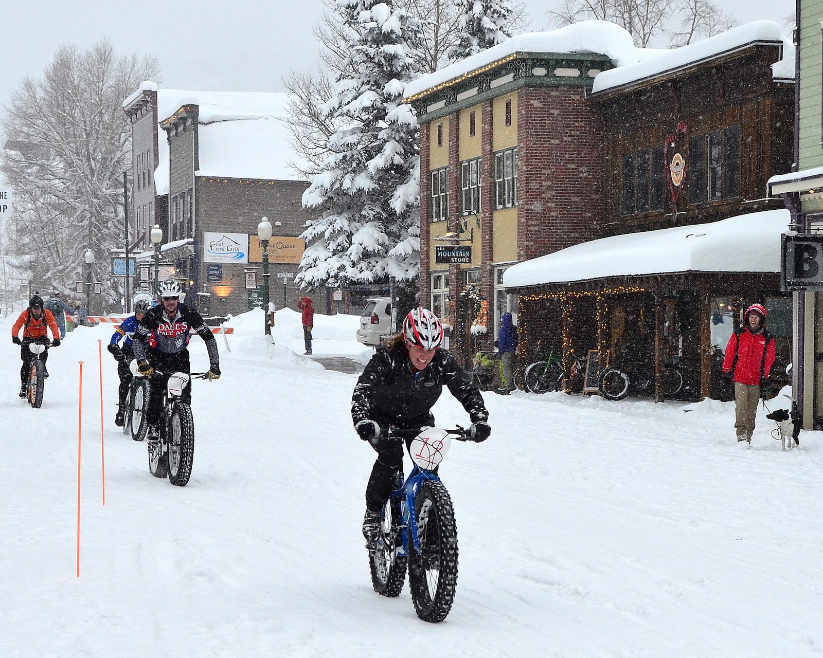 Fat Biking Race in Crested Butte CO