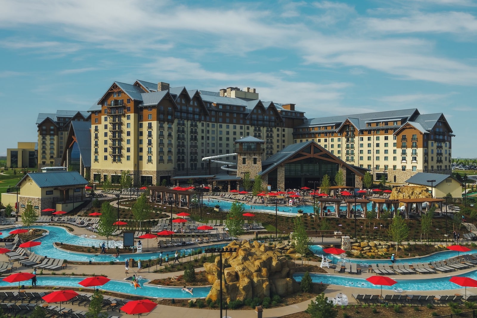 Outdoor water park at Gaylord Rockies Resort & Convention Center - Aurora