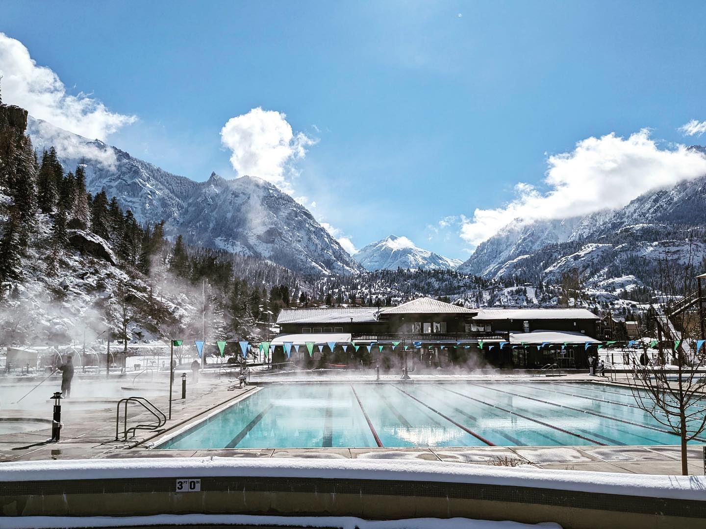 Ouray Hot Springs Pool, Colorado