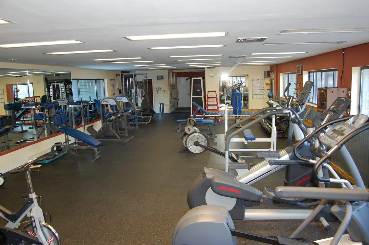 Indoor fitness center