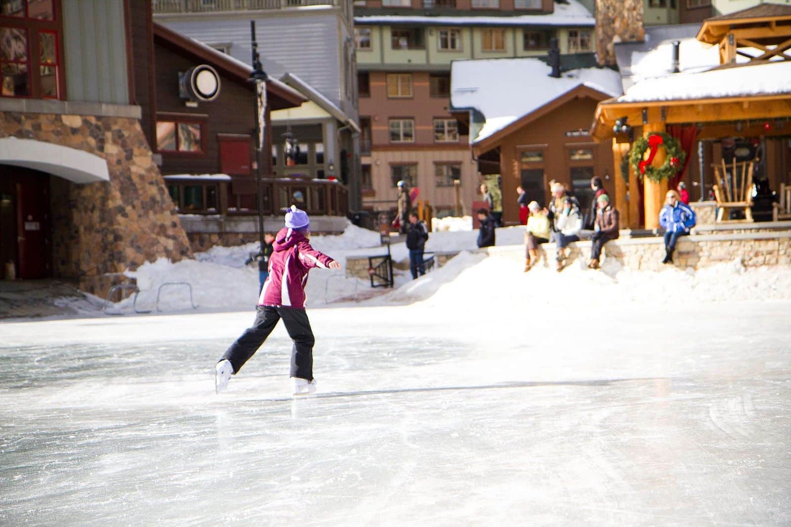 Winter Park Resort Ice Skating, Colorado