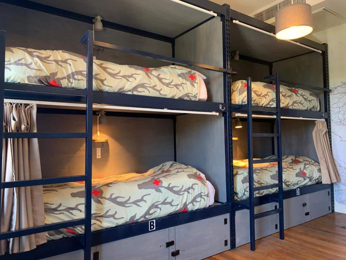 2 bunkbeds at Hostel Fish in Denver