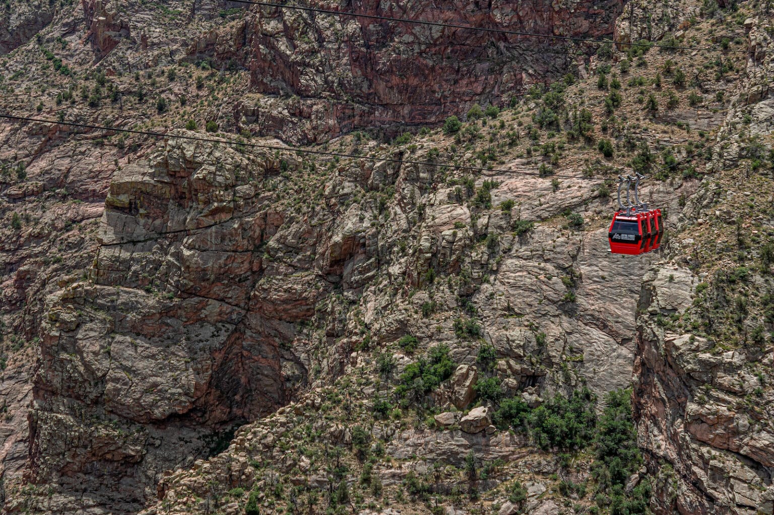 Royal gorge aerial gondola ca on city co year round tram ride