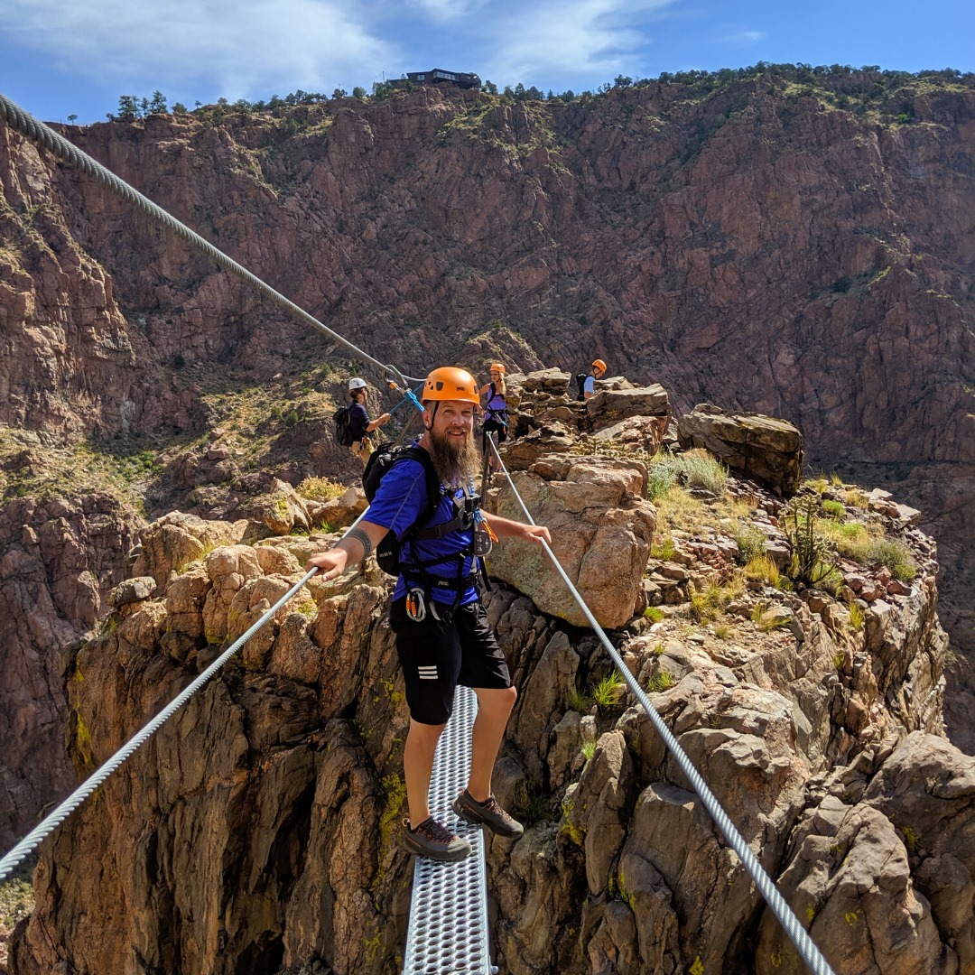 Royal Gorge Via Ferrata in Cañon City, Colorado