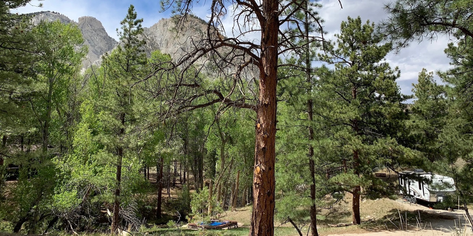 Aqua Hot Spring RV Campsite Nathrop Colorado