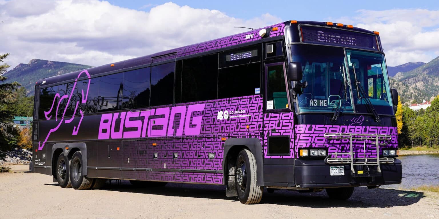 Bustang Colorado Bus Service Snowstang, Pegasus, Outrider