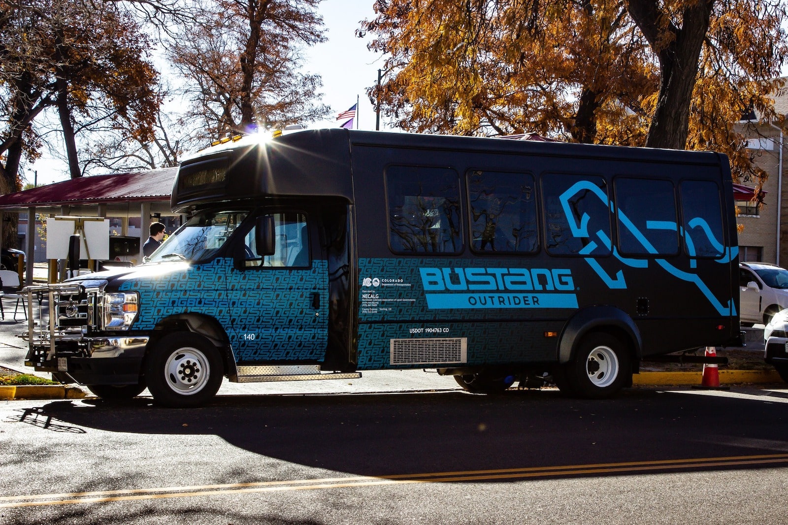 Bustang Outrider Bus Colorado