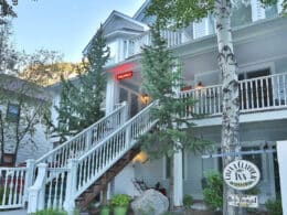 Exterior of the China Clipper Inn Bed and Breakfast in Ouray, Colorado