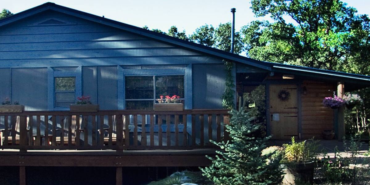 Exterior of the Country Sunshine Bed and Breakfast in Durango, Colorado