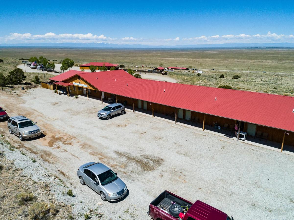 Overlooking the Great Sand Dunes Lodge in Mosca, Colorado