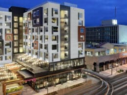 Exterior of the Moxy Denver Cherry Creek in Colorado