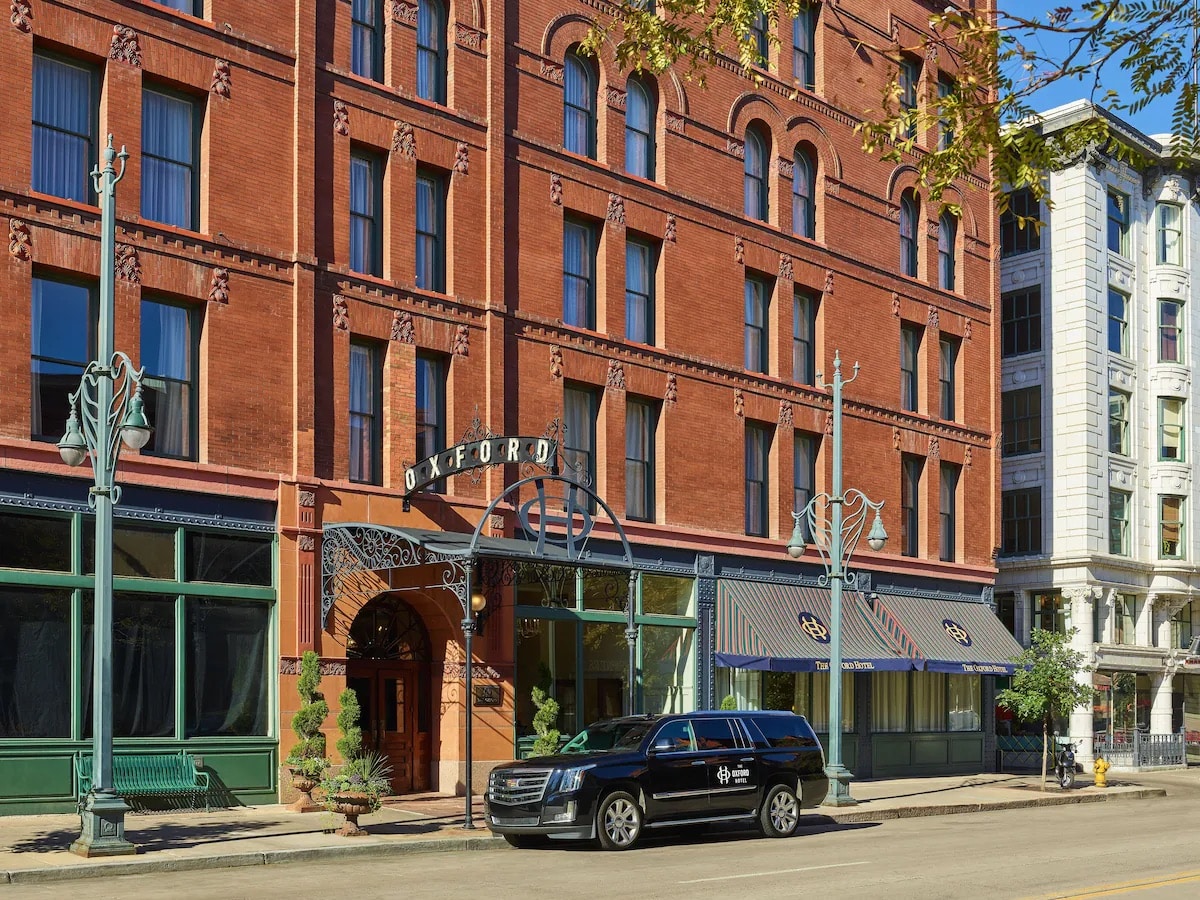 Exterior of The Oxford Hotel in Denver, Colorado