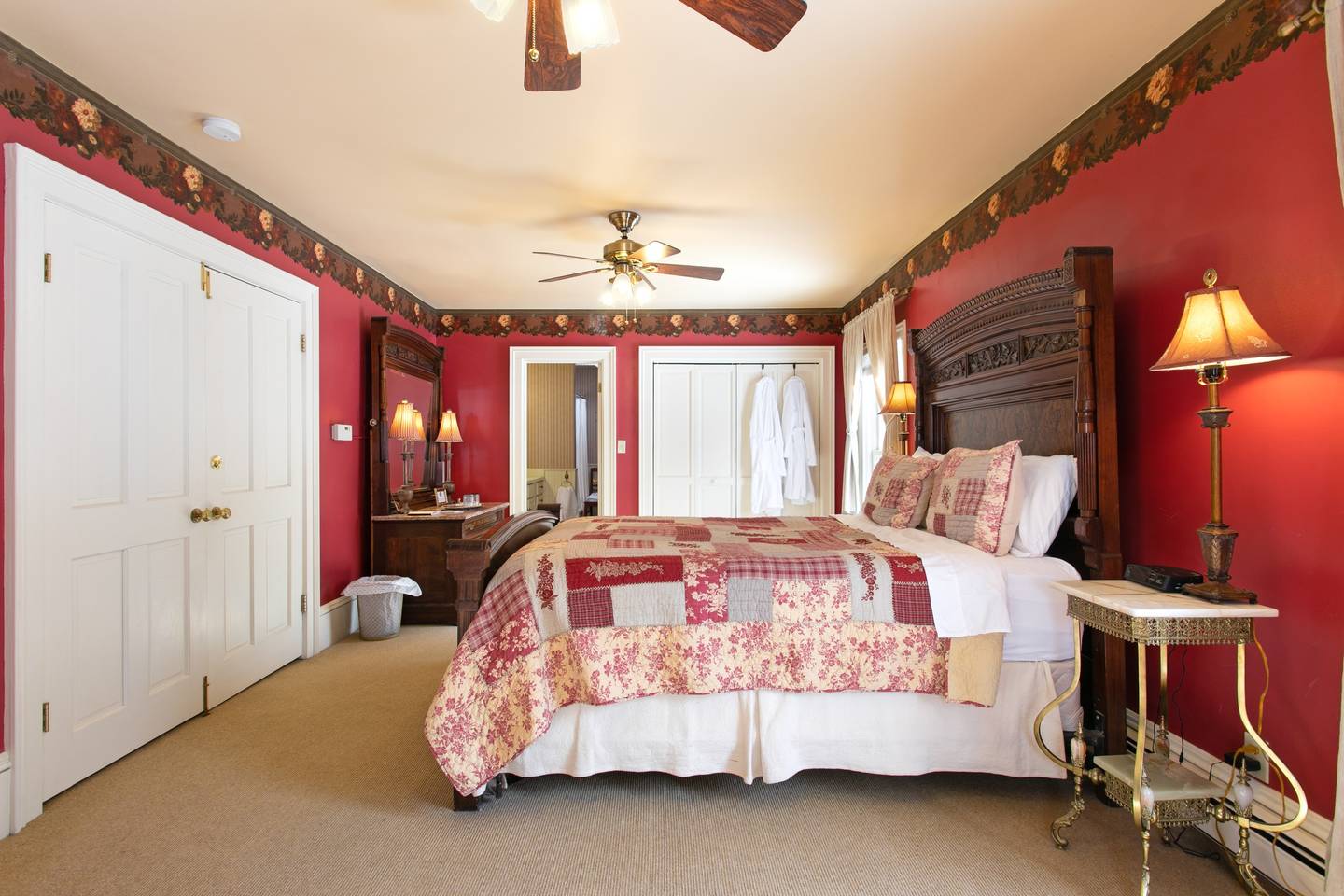 Red Mountain Suite room at the Rose Street Bed and Breakfast in Georgetown, Colorado