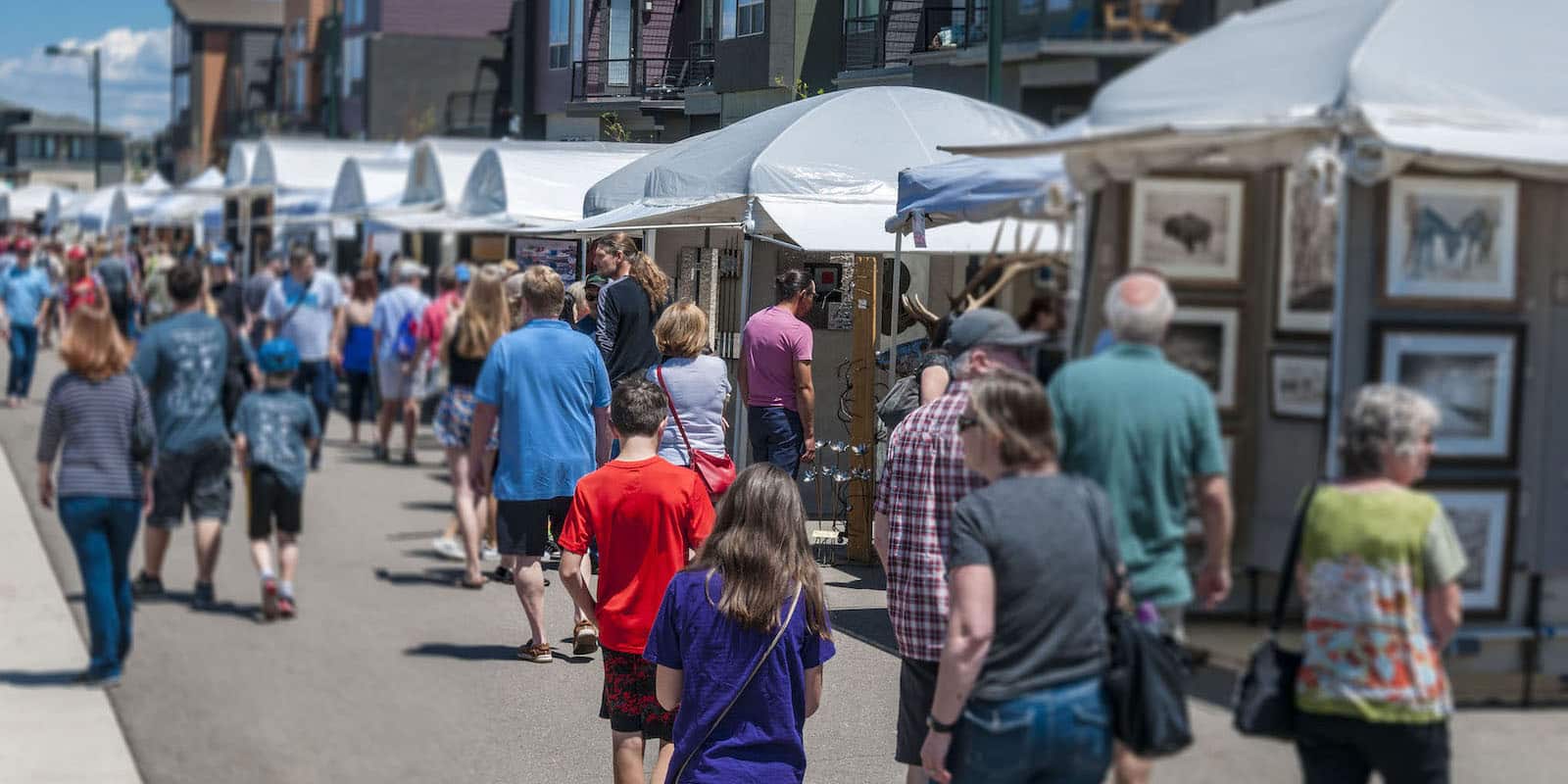 Denver Arts Festival Crowd in 2017