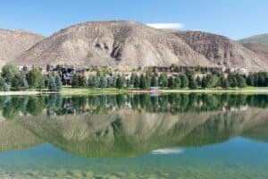 Lake in Avon, Colorado