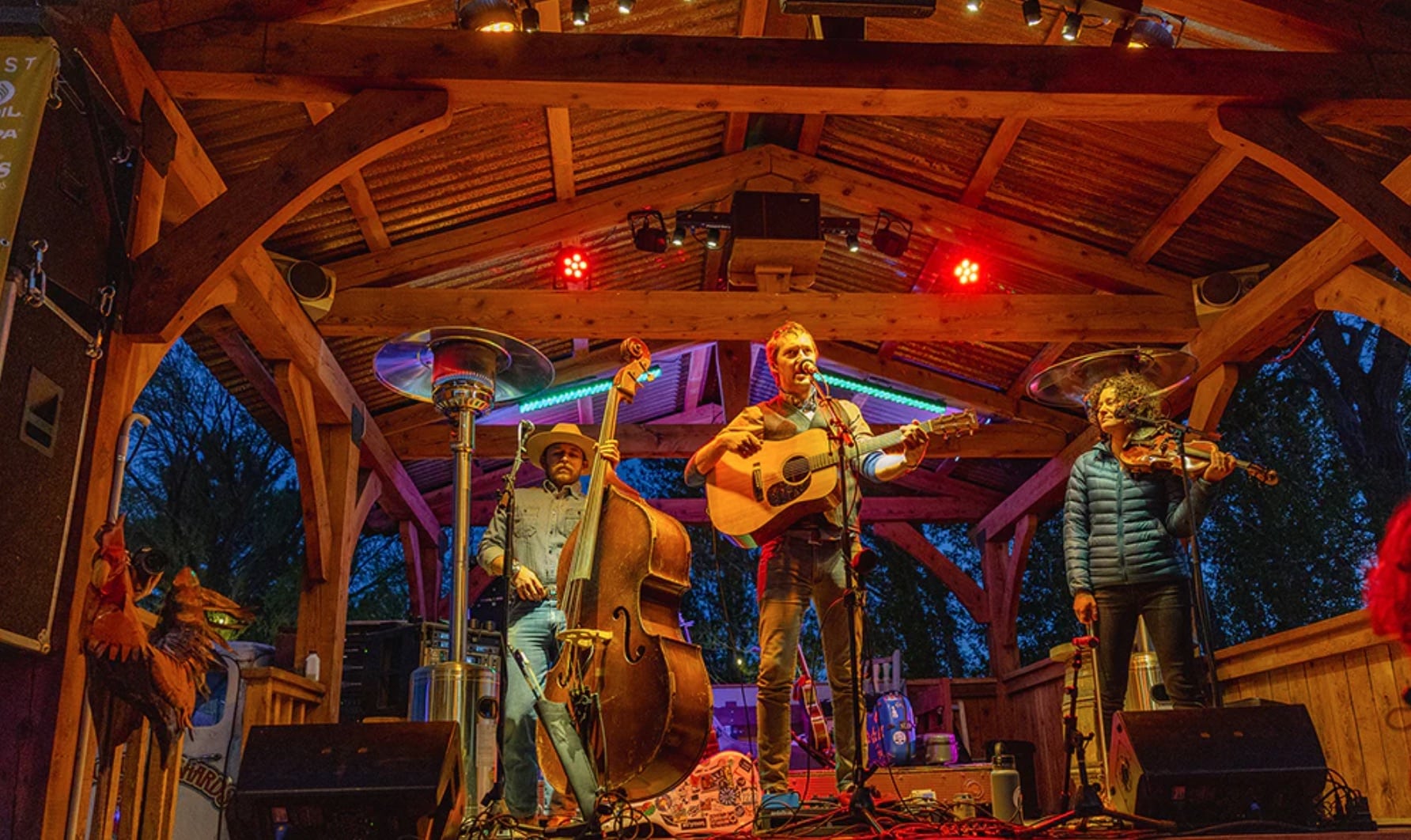 Band plays music at 2023 HESTIVAL event in Hotchkiss, CO