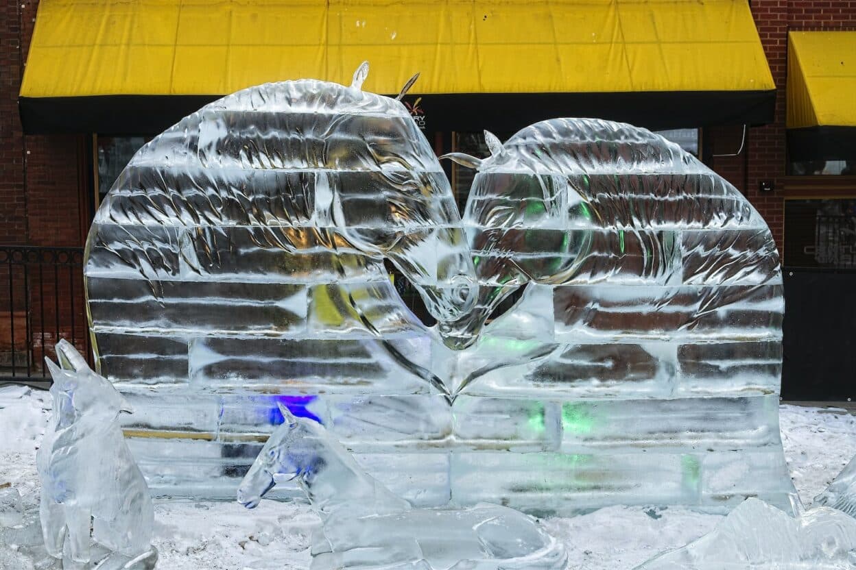 Cripple Creek Ice Fest CO 2025 February Ice Sculptures Uncover Colorado