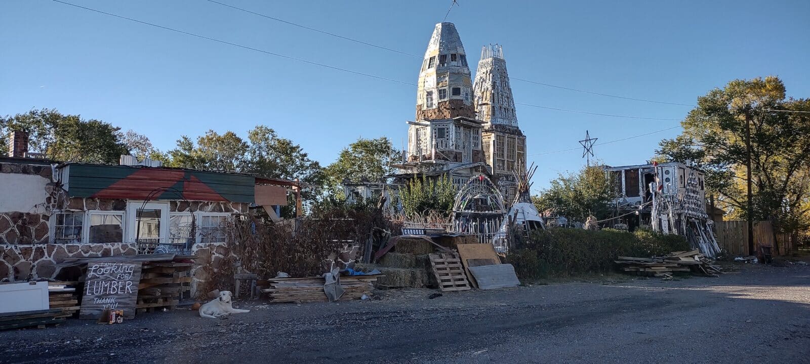 panorama of Cano's Castle in Southern Colorado