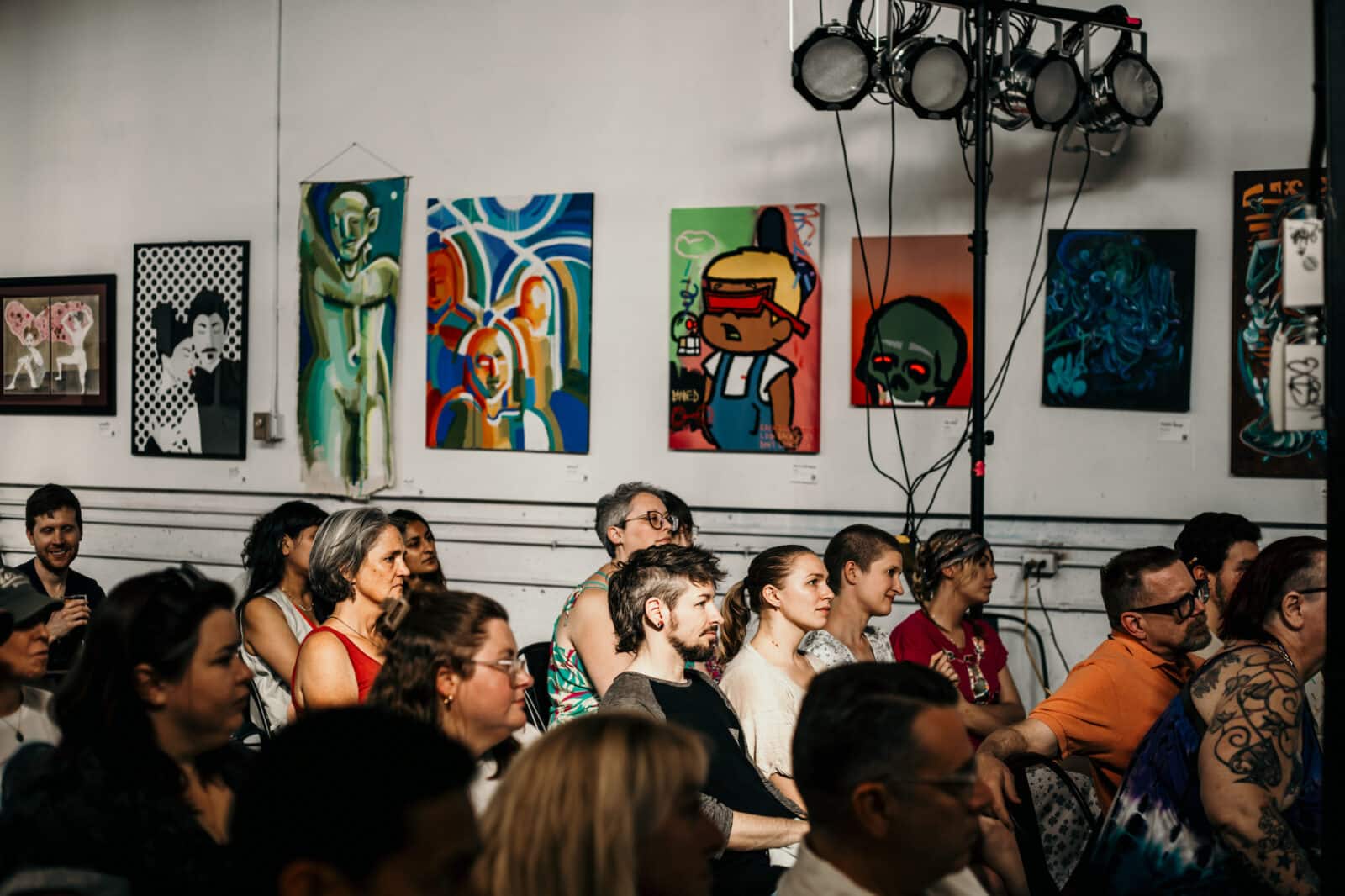 Audience at the Denver Fringe Festival