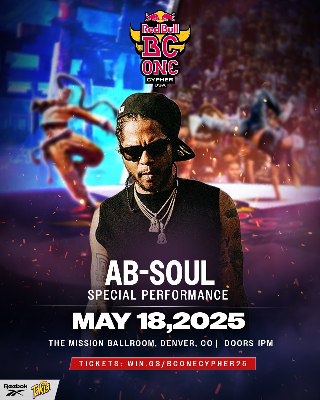 Red Bull BC One Cypher Ab-Soul poster May 18 2025
