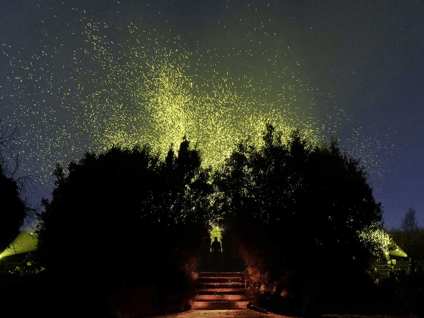 painting of night sky
