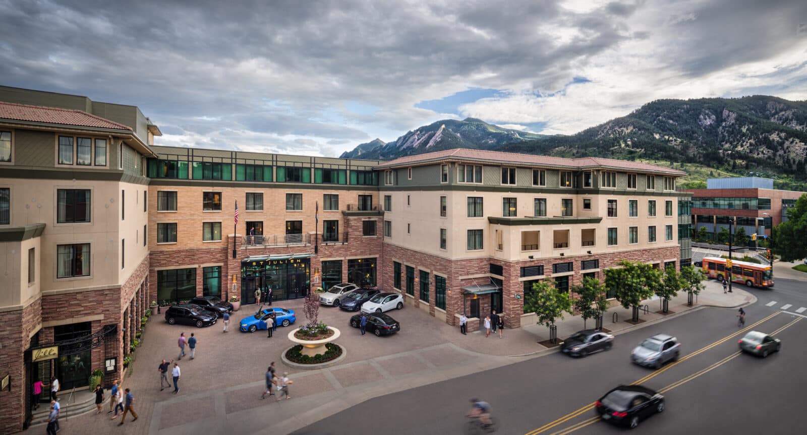 front exterior of the St. Julien in Boulder, Colorado