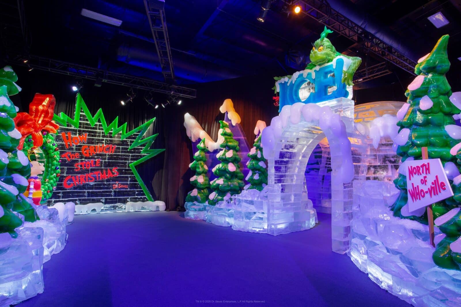 ICE! How the Grinch Stole Christmas archway