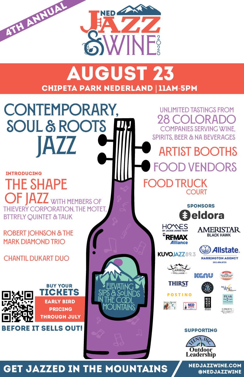 Nederland Jazz & Wine Festival 2025 poster