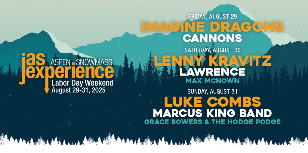 lineup for 2025 Jazz Aspen Snowmass Labor Day Festival
