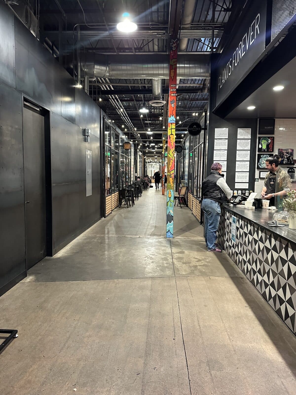 hallway in Edgewater Public Market