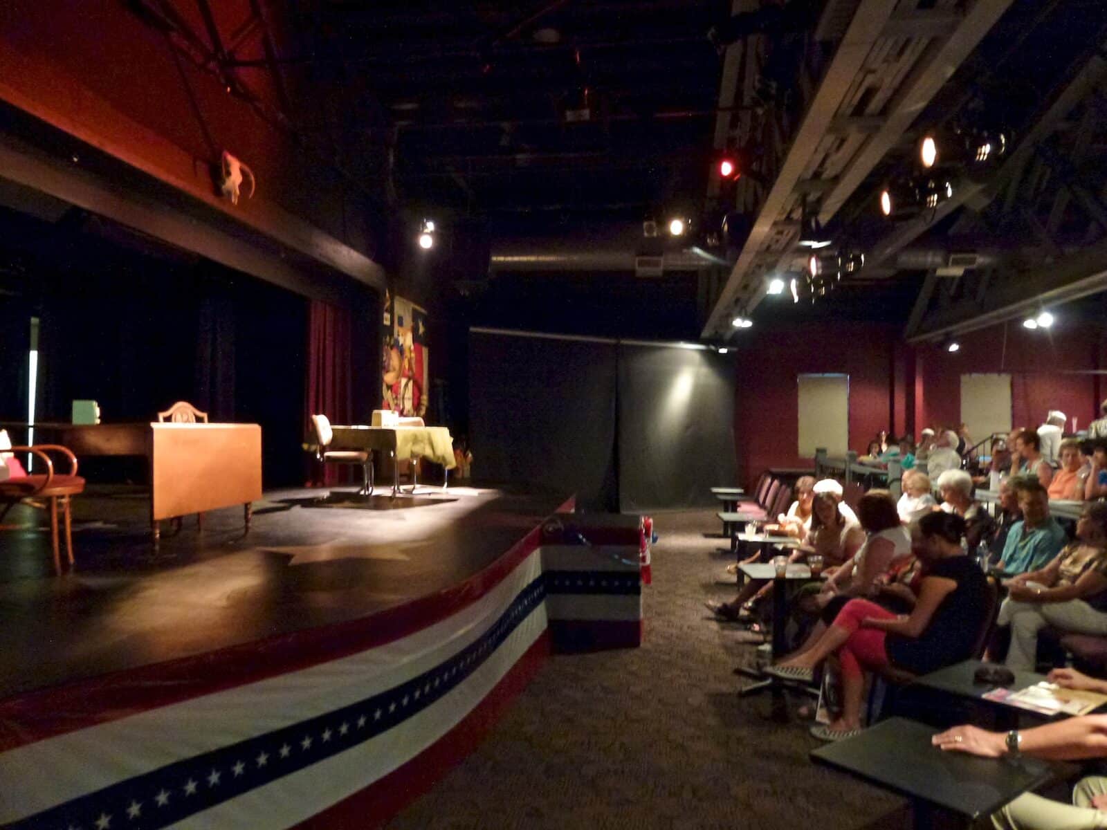 audience watching a show at Durango Arts Center