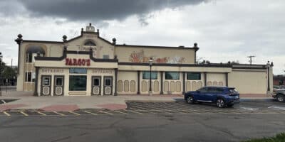 exterior of the Fargo's Pizza Restaurant in Colorado Springs