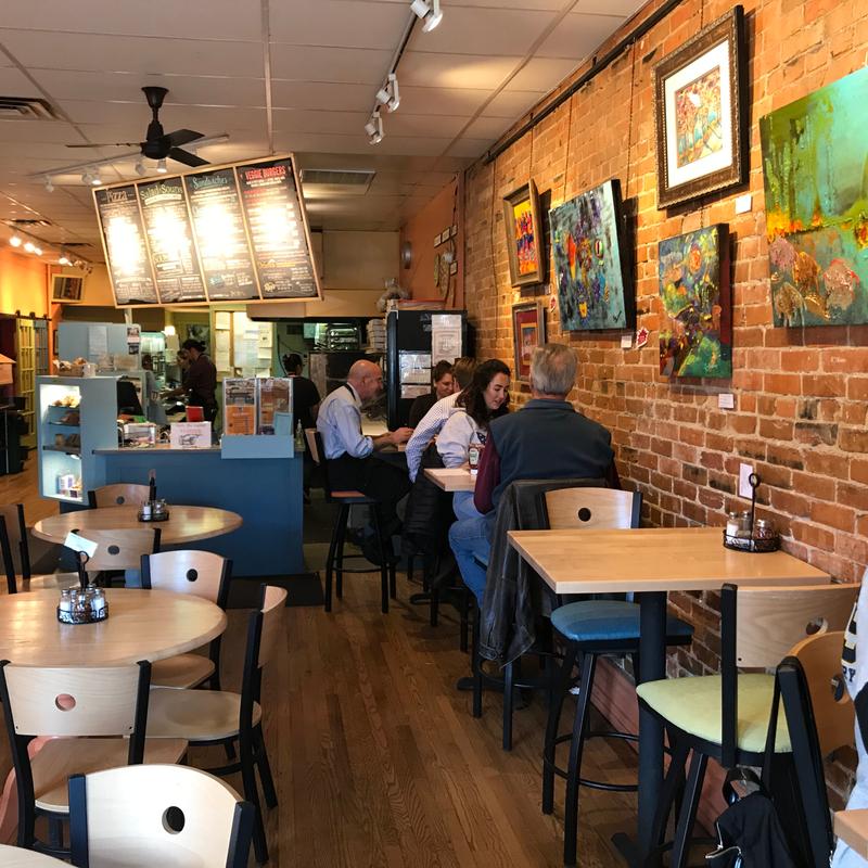 dining area inside Poor Richard's Restaurant