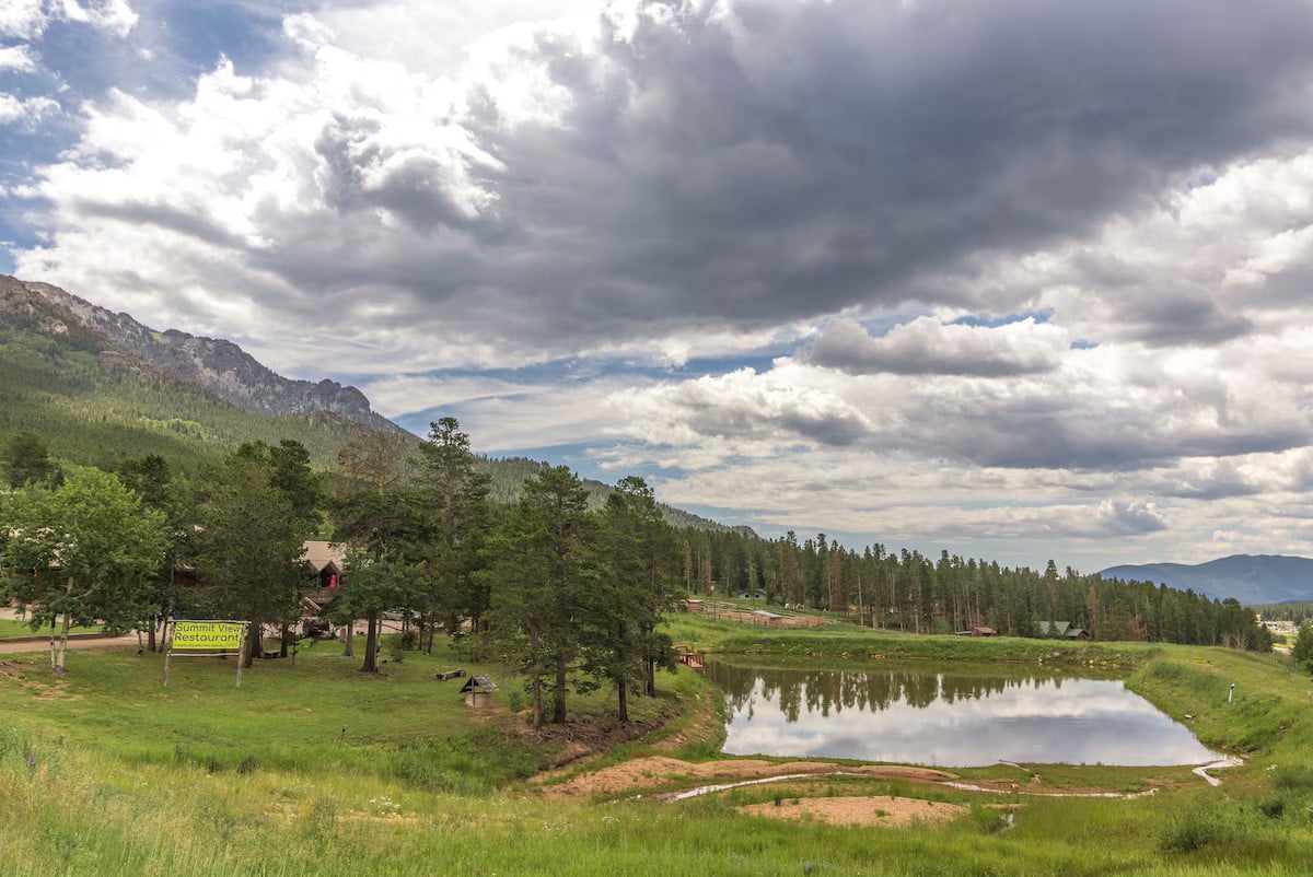 Lake by Dao House in Estes Park
