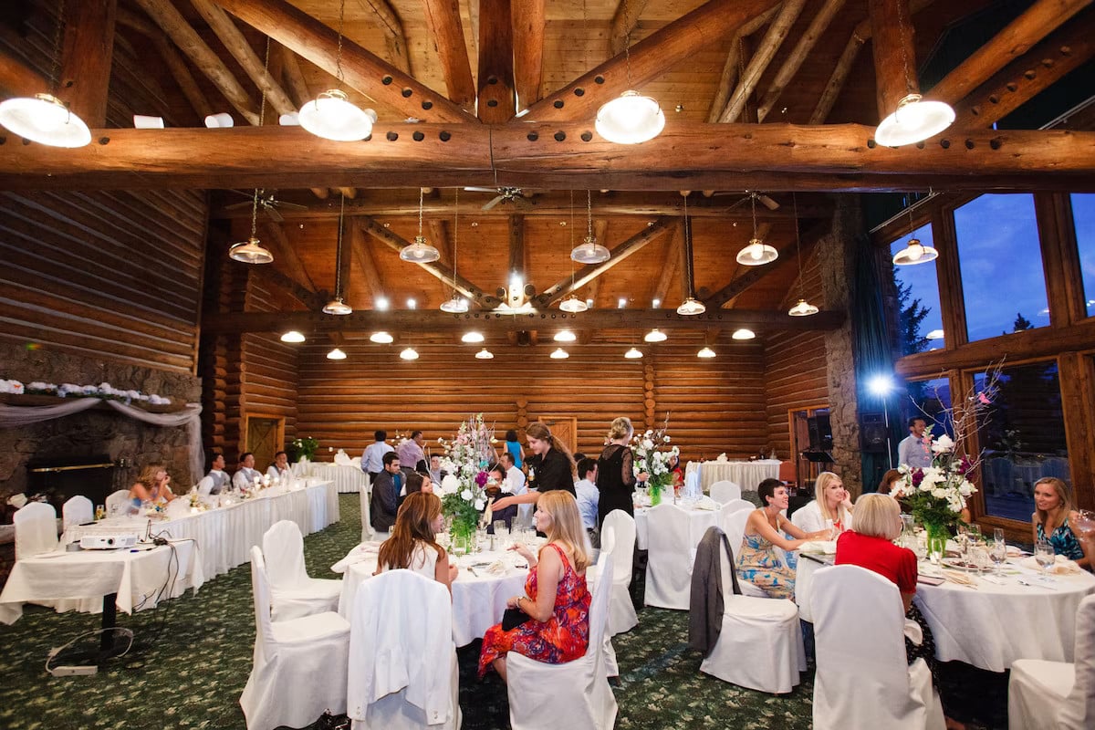 Reception Hall in Dao House in Estes Park
